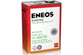 Масло моторное ENEOS Ecostage 0W-20 SN 4л син