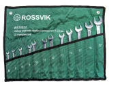 Набор ключей комбинированных 12 предметов 6-22 мм ROSSVIK