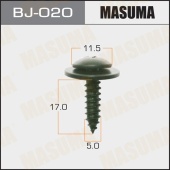 Саморез MASUMA BJ-020 5х17мм (набор 10шт)