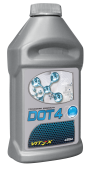 Тормозная жидкость 455г Дот4 VITEX 