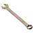 Ключ рожково-накидной 15 мм (желтый цинк) ЕРМАК