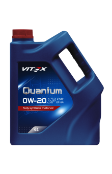 Масло моторное VITEX QUANTUM 0W-20 SP/GF-6 синт 4л