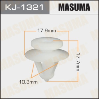 Клипса автомобильная MASUMA KJ-1321 *